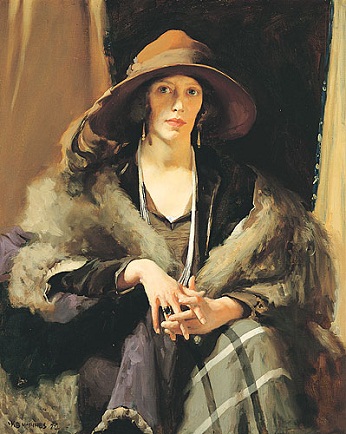 Miss  Collins  1924  by  W.B.  Mcinnes  1889-1939  Art  Gallery  of  South  Australia  Adelaide